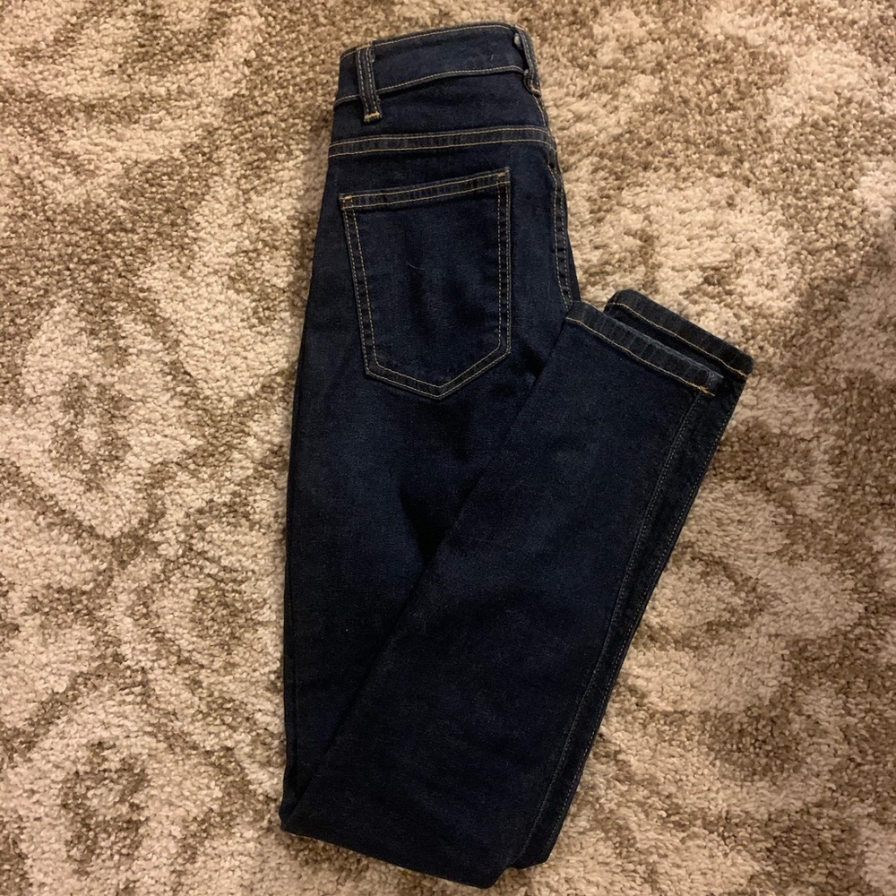 American Apparel | High Waisted Skinny Jeans